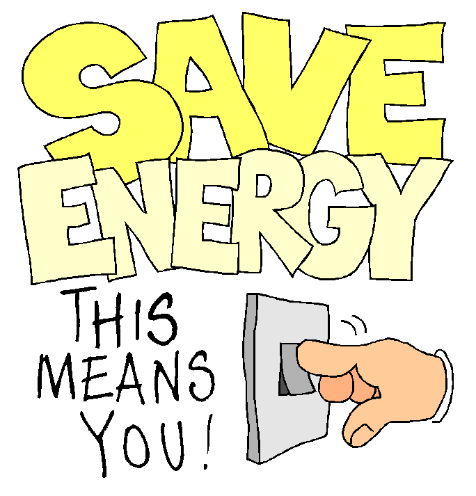 conserving energy cartoon