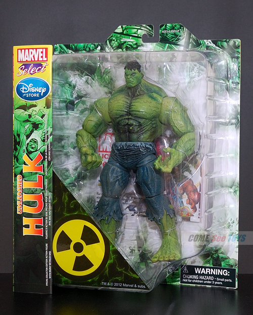 Unleashed Hulk Marvel Select-Disney Store 