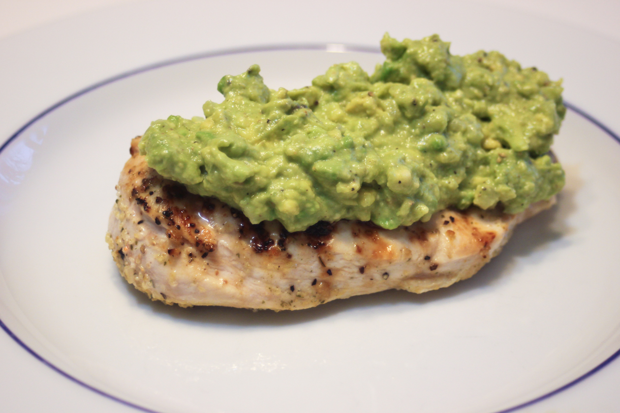 A Whisk and A Hammer Guacamole Chicken