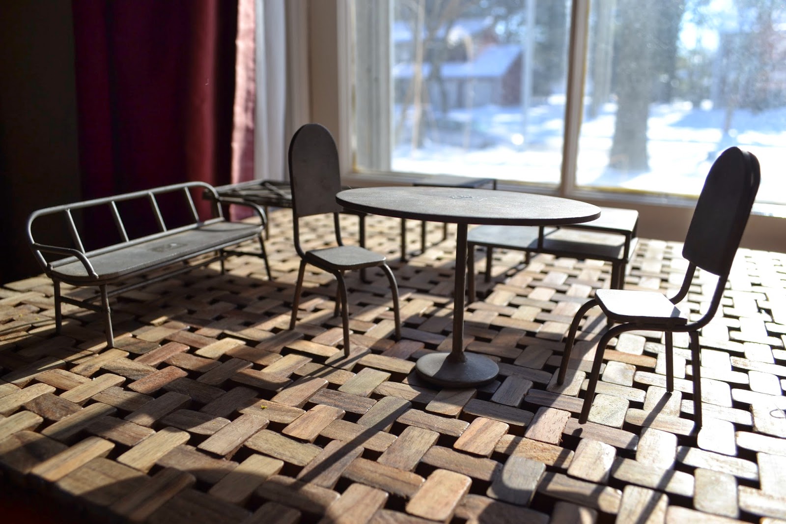 metal dollhouse furniture