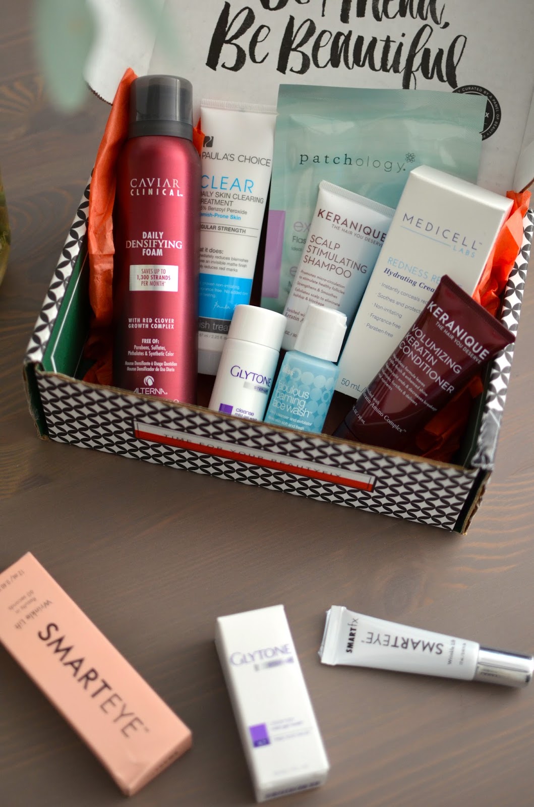 Allergic to Vanilla Dermstore August BeautyFix Box