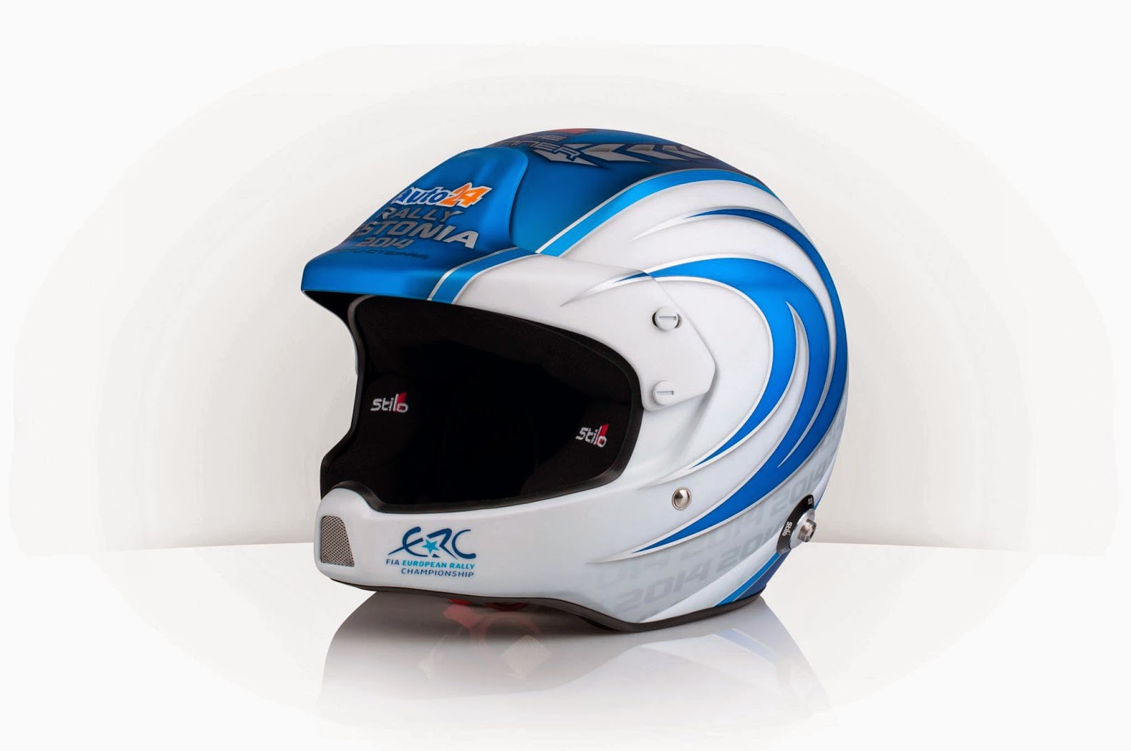 Racing Helmets Garage Stilo Wrc Des "auto24 Rally Estonia 2014" by
