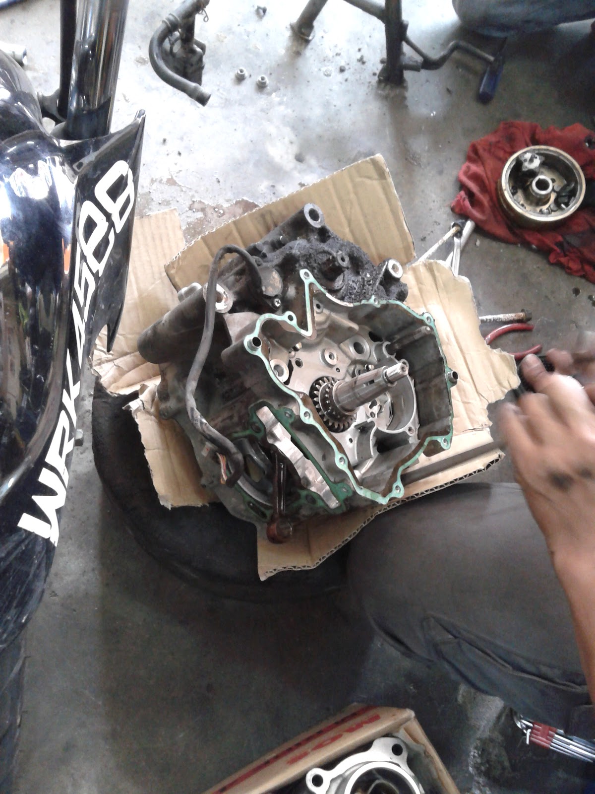 Alkisah Yamaha Lc 135 Overhaul