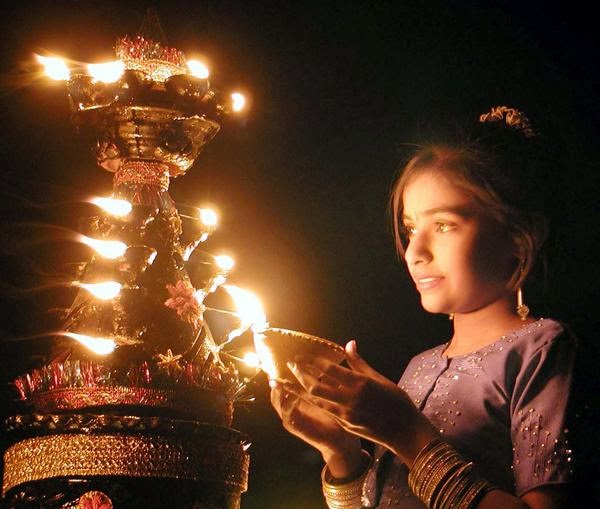 Delhi diwali festivity