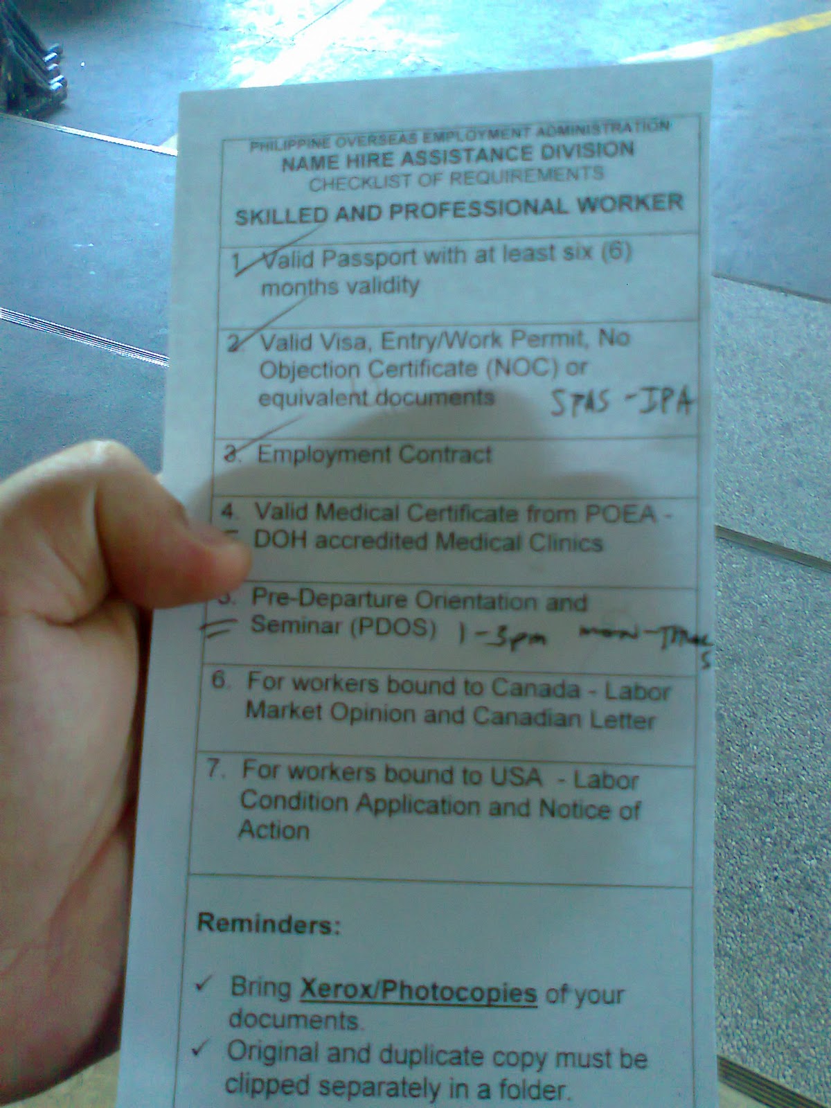 Poea Requirements For Direct Hire Ofwguideforumcom