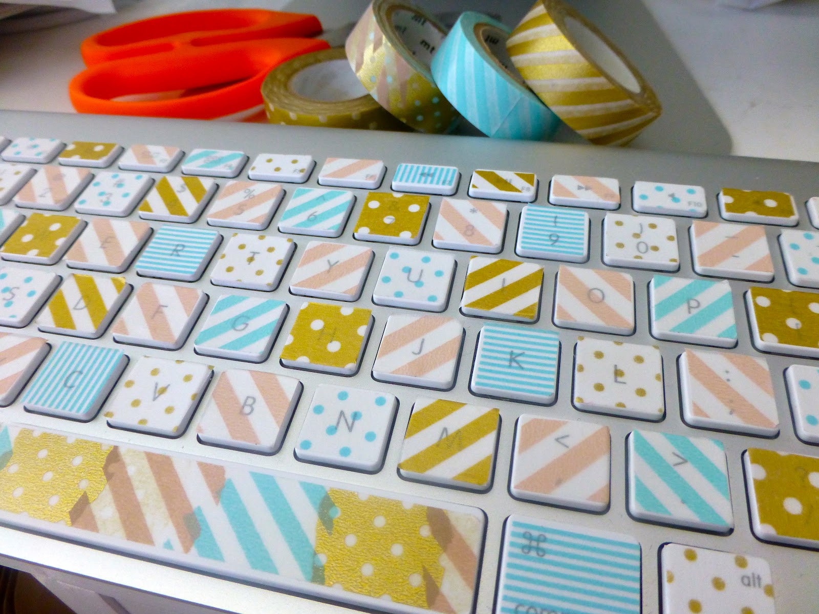Twine and Tape Washi Tape Keyboard!