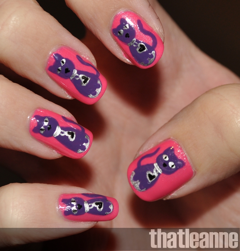 thatleanne Katy Perry Purr inspired Nail Art!
