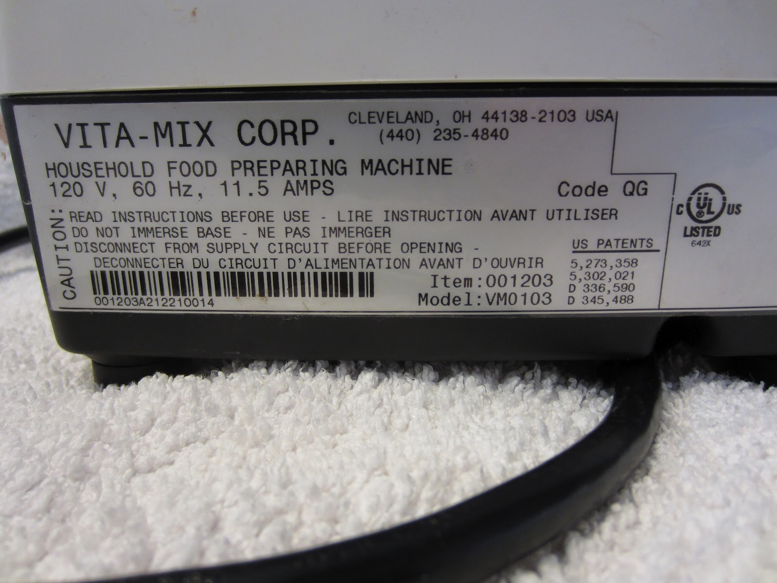 FedUpAirlinePilot VitaMix 5000 variable speed fix/repair