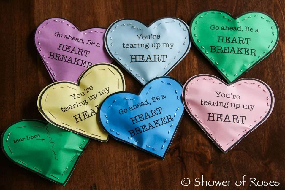 Shower of Roses Celebrating St. Valentine's Day