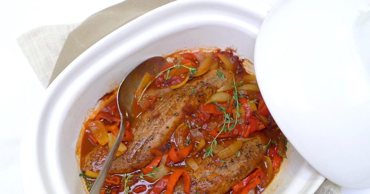 UndomestiKATEd Balsamic and tomato pork casserole