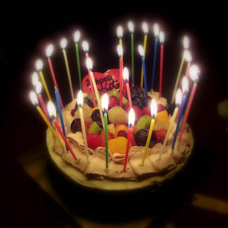 お誕生日様さ オレじゃねーよ