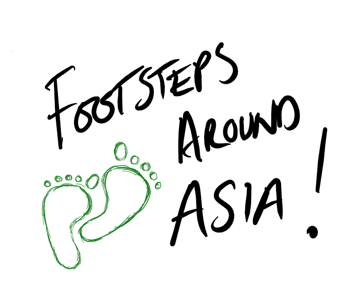 Footsteps around Asia