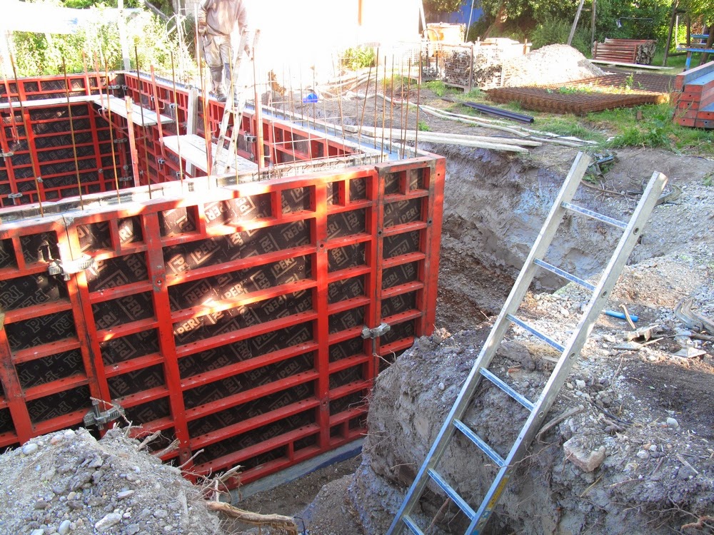 Hausbau mit der Firma KMH: Juni 2014