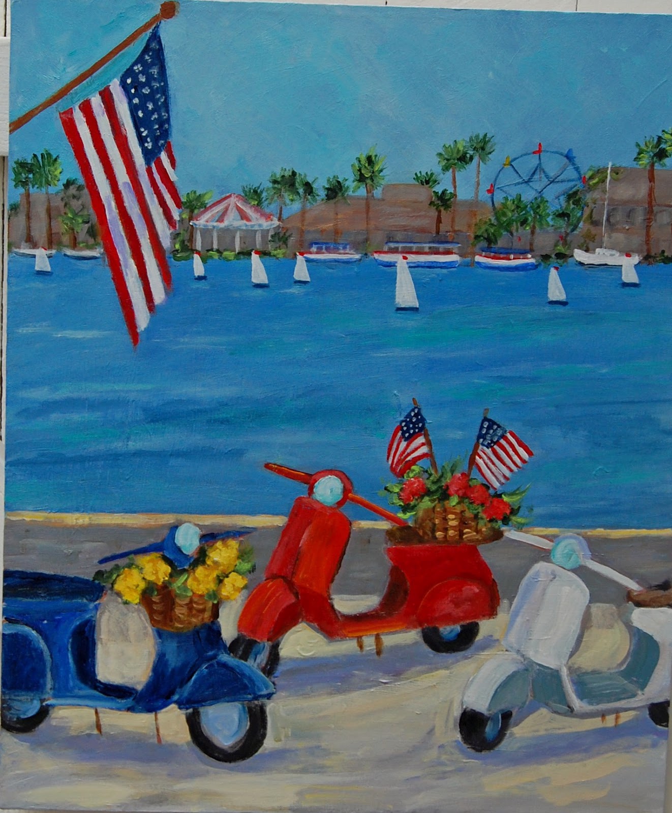 My Painted Garden Inspirations on Balboa Island