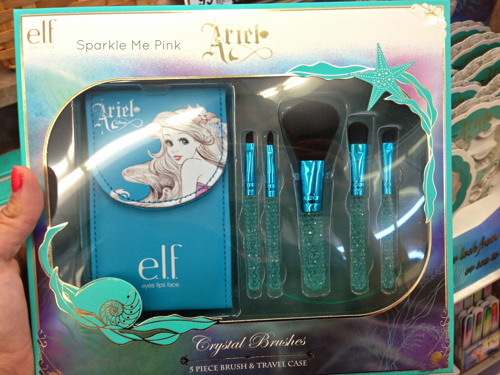 Sparkle Me Pink SPOTTED Disney Ariel Limited Edition e.l.f. Makeup