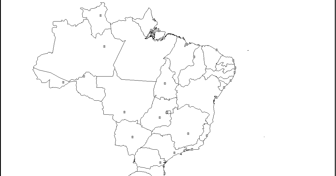 Mapas do Brasil - Desenhos Para Colorir - Colorir ...