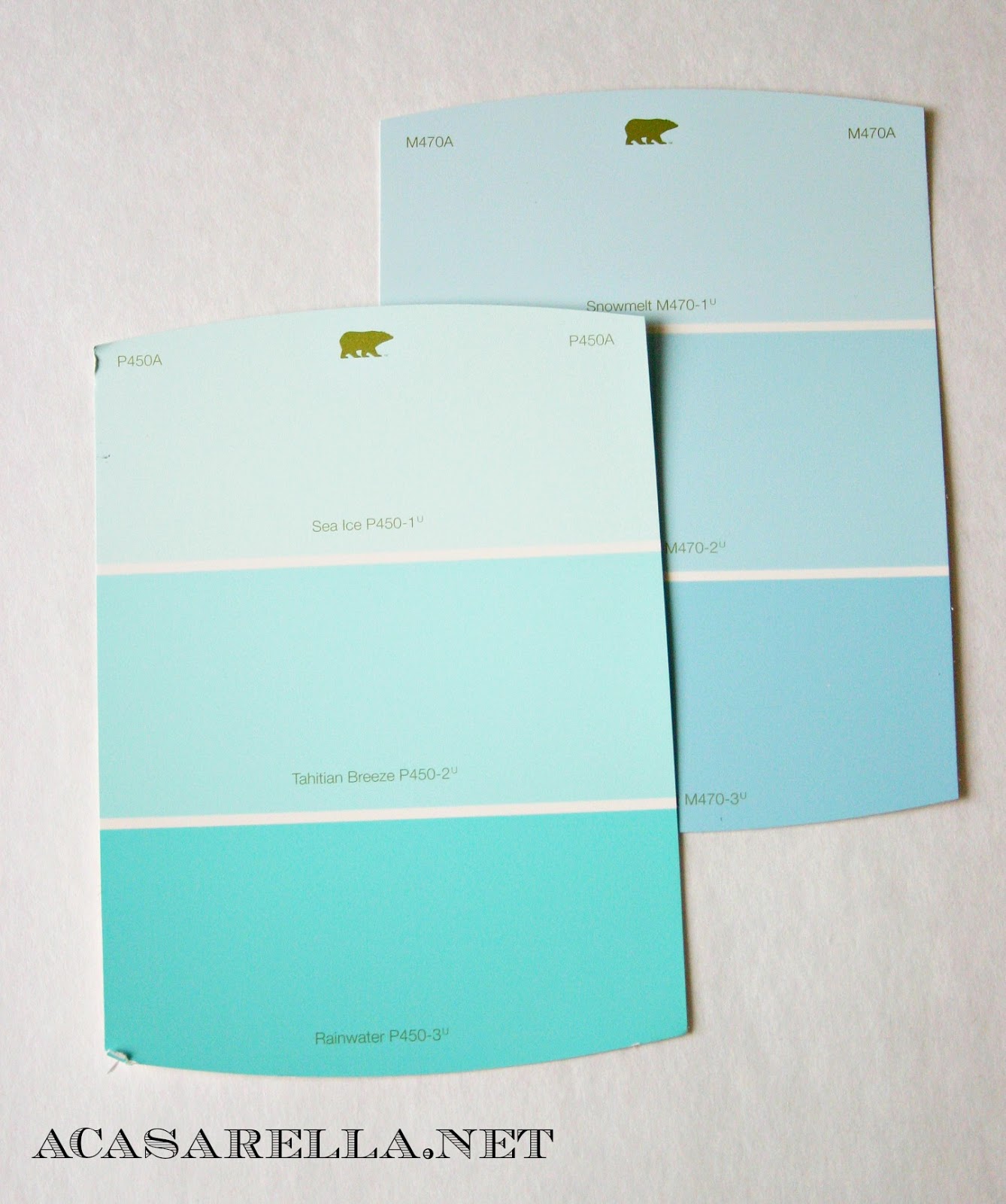 Paint Chip Gift Tags 'A Casarella