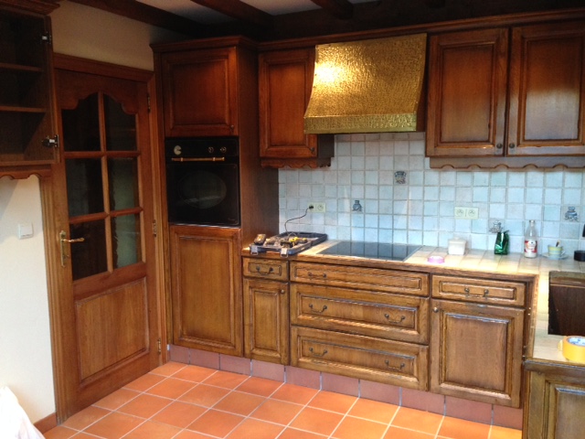 Renovatie van een eiken keuken te gent (sint amandsberg ...