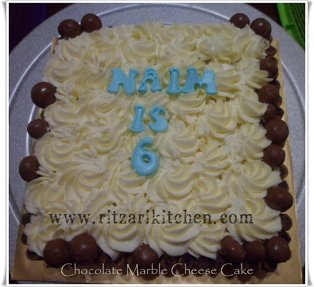 Chocolate Marble Cheese Cake