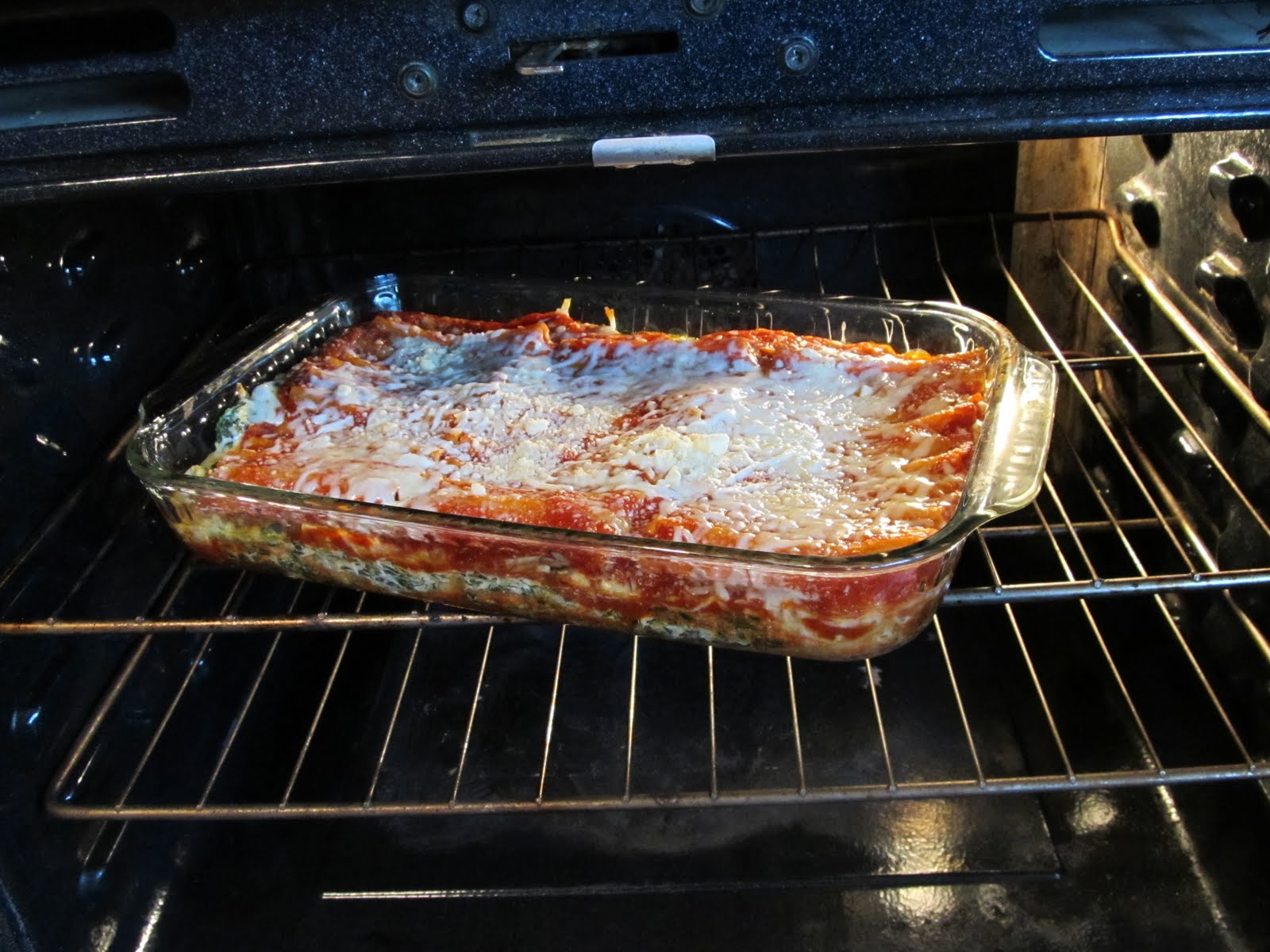 Last Call Moosewood Spinach Lasagna