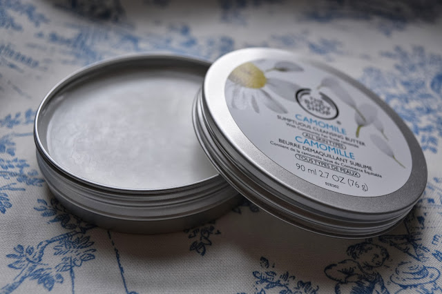 the body shop, the body shop cleansing butter, cleansing butter, body shop cleansing balm, cleansing balm, camomile cleansing butter