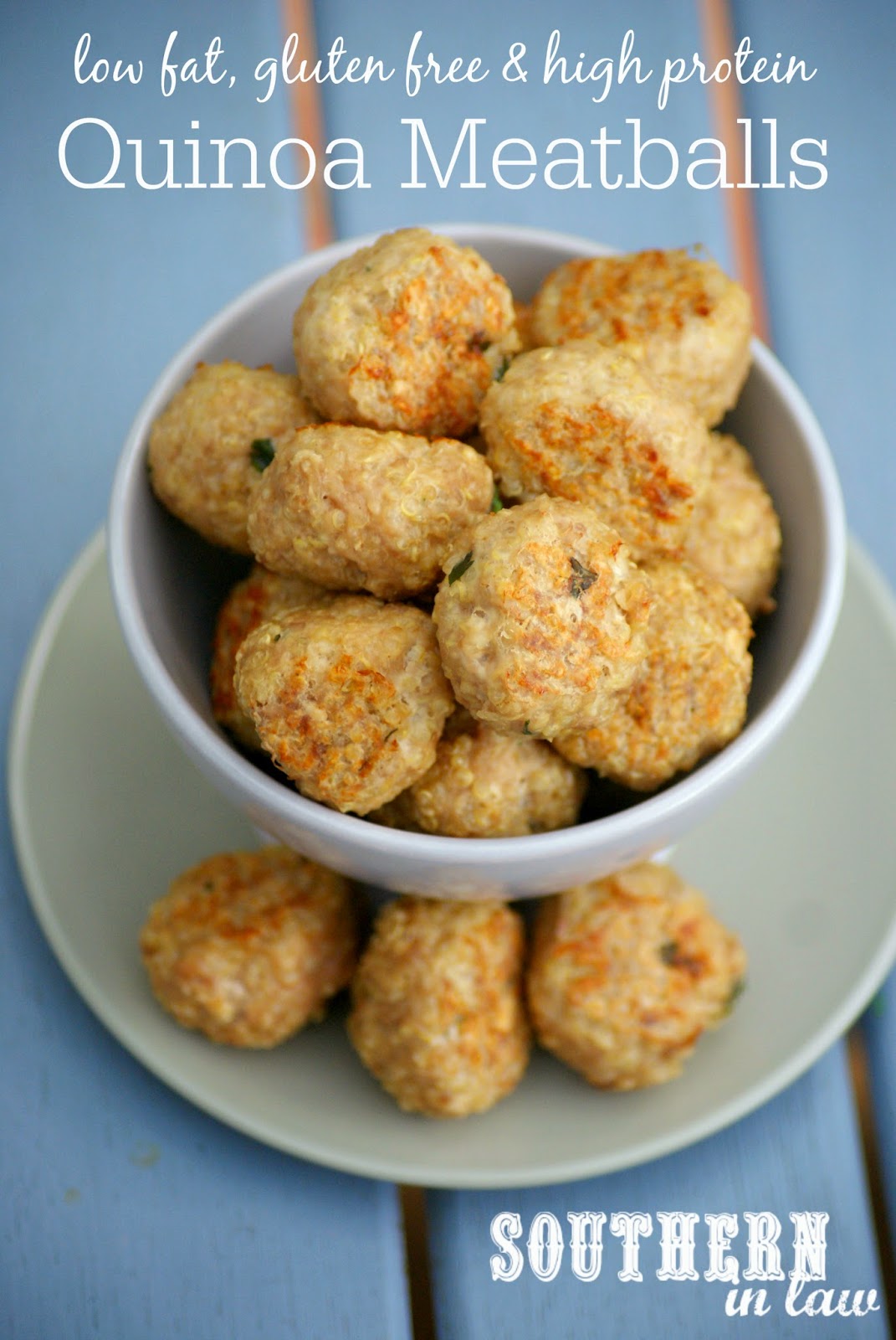 Southern In Law Recipe Baked Quinoa Meatballs