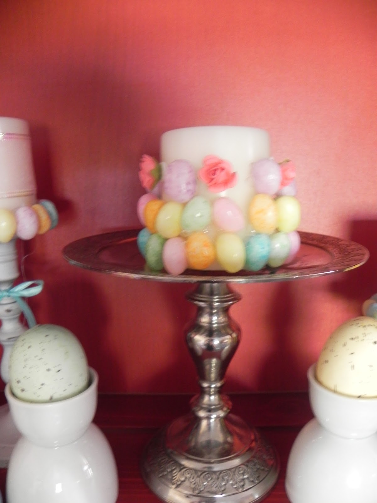 The Messy Roost Pretty Easter Candles
