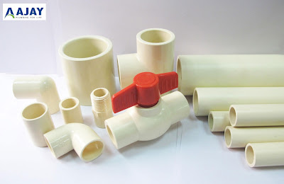 plastic pipes, hot and cold water pipes