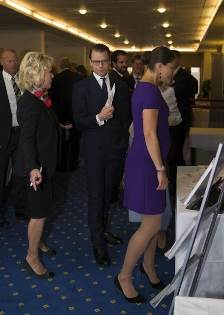 Prince Daniel attended the French-Swedish Business Forum at the Grand Hôtel 