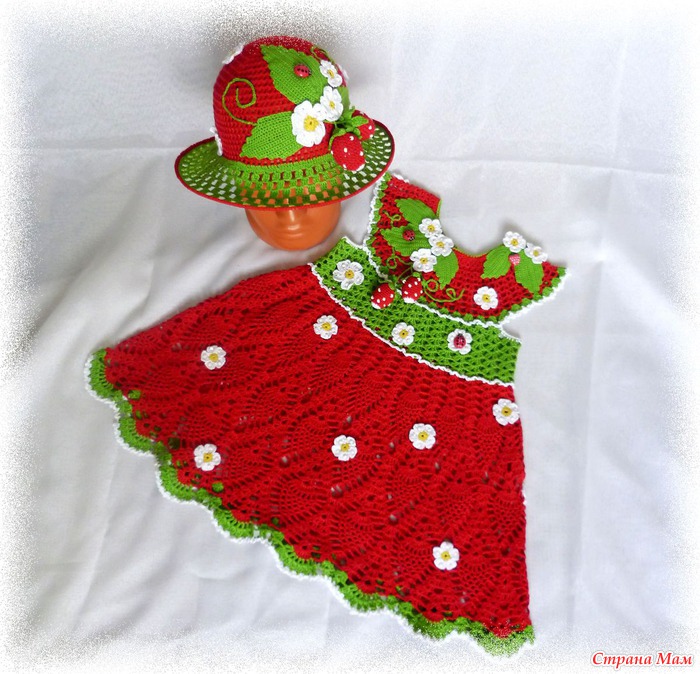 El İşleri ÖRME KIZ BEBEK ELBİSELERİ ÖRNEKLERİ