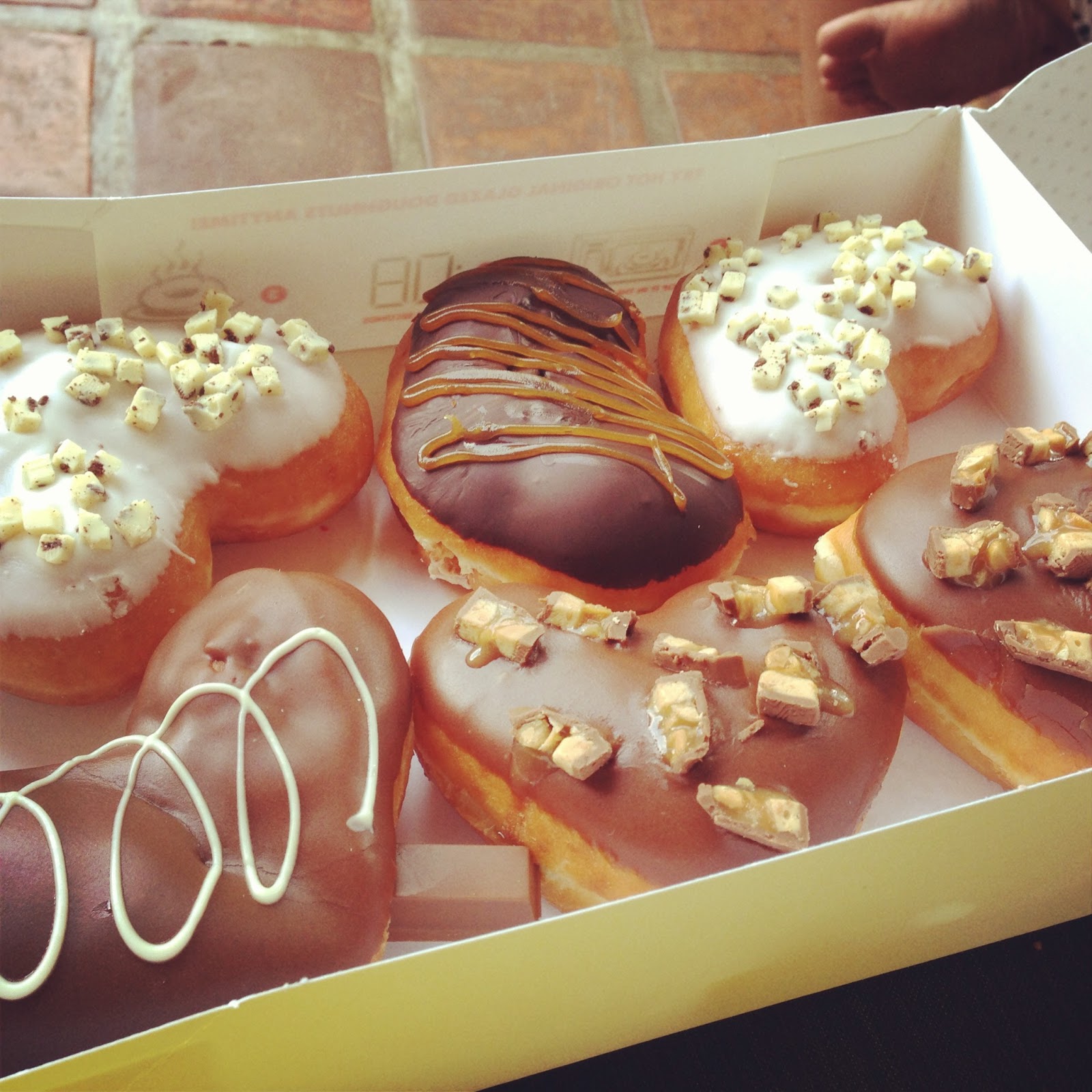 tetadventurer Caramel Donuts Krispy Kreme!