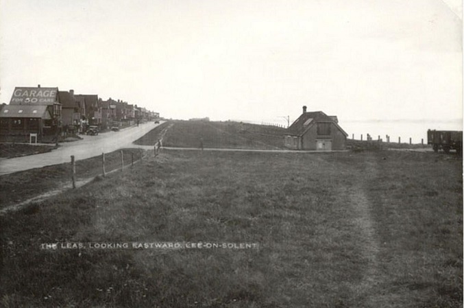 Boathouse alongside Lee Line