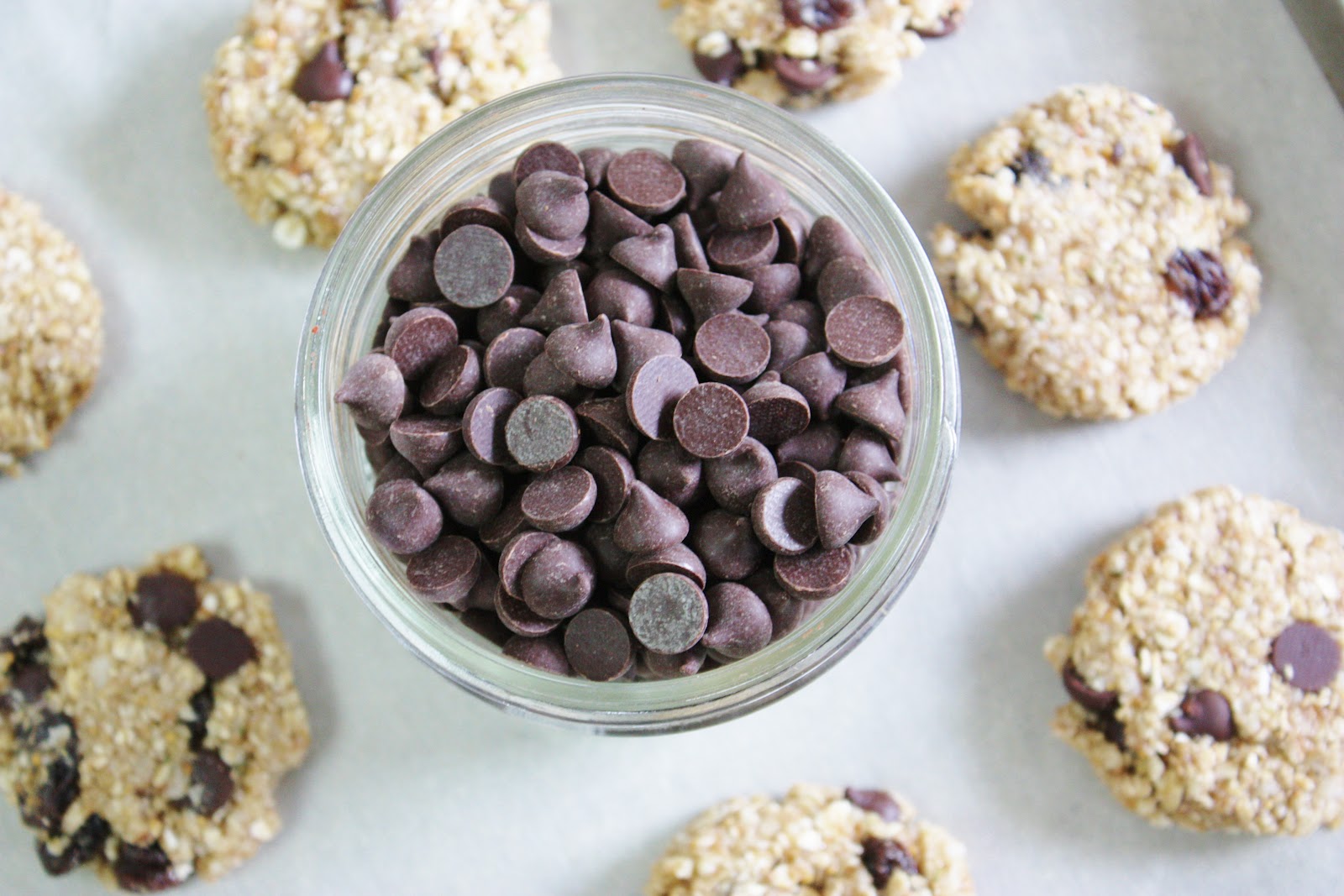 This Rawsome Vegan Life chocolate raisin oat cookies