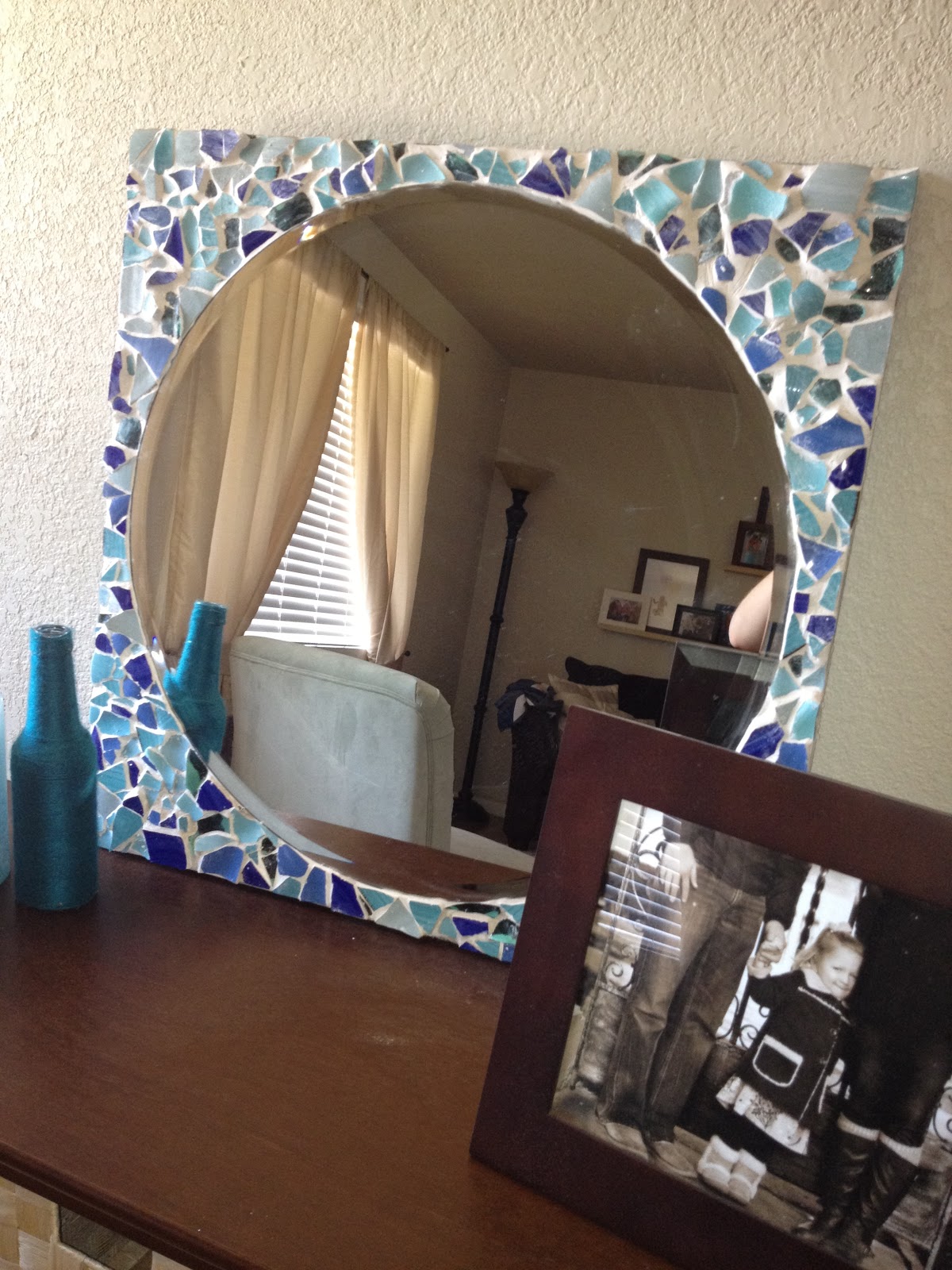 Little Mountain Momma DIY Mosaic Mirror