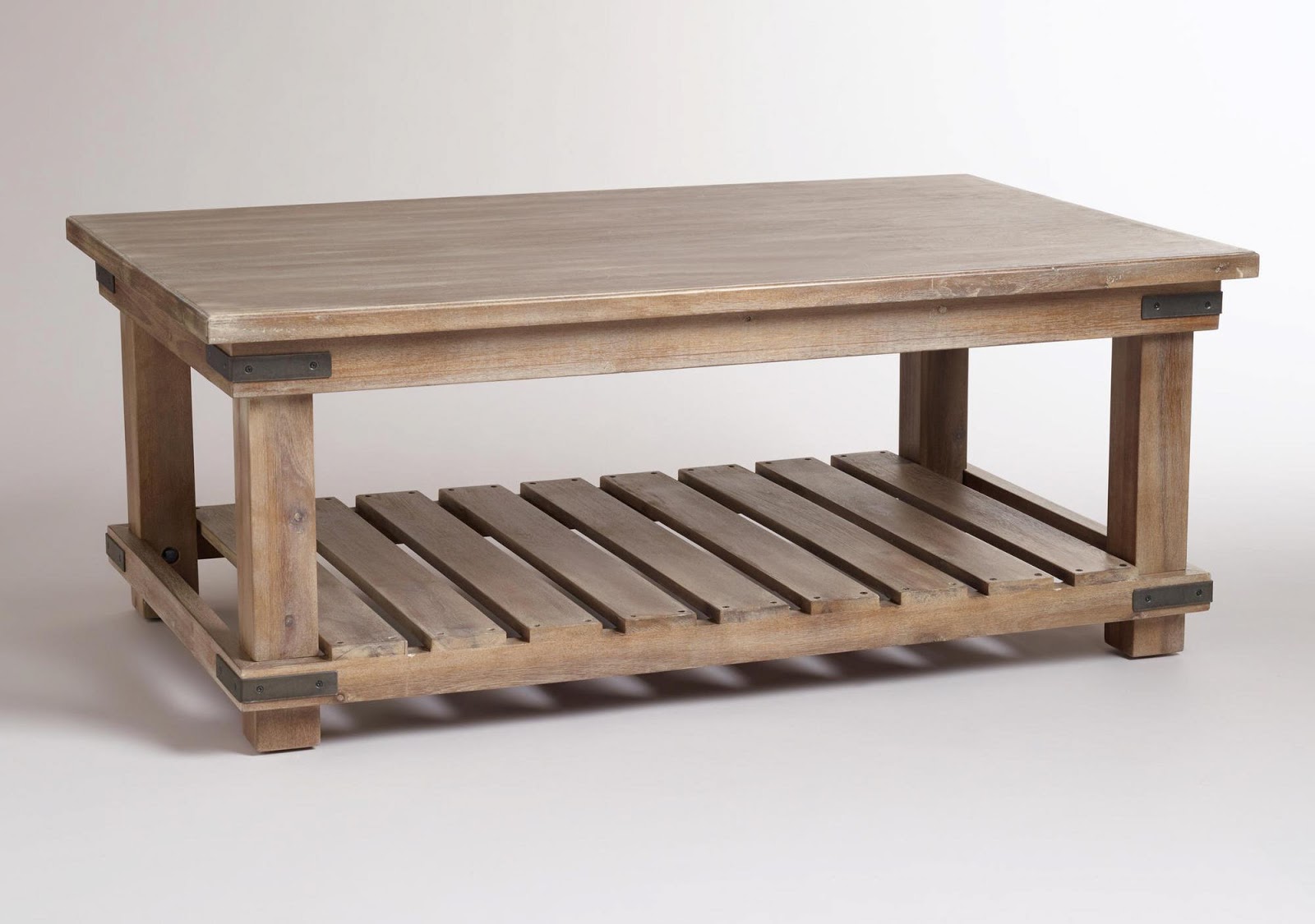 Cup Half Full Rustic Coffee Table