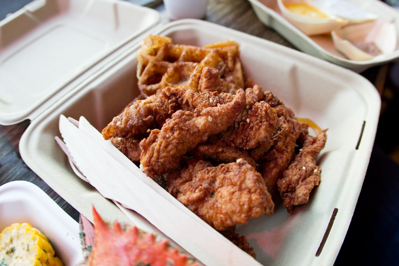 Spoonfuls of Wanderlust Dr. Juicy Jay’s Fried Chicken and Crab Shack