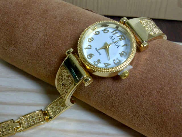 ginda collection new jam tangan alba rantai rimbo batik ginda collection new jam tangan alba rantai rimbo batik