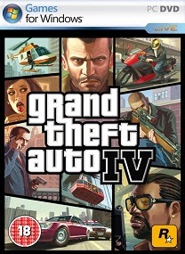 grand theft auto 4 pc game cover Grand Theft Auto IV Full Crack