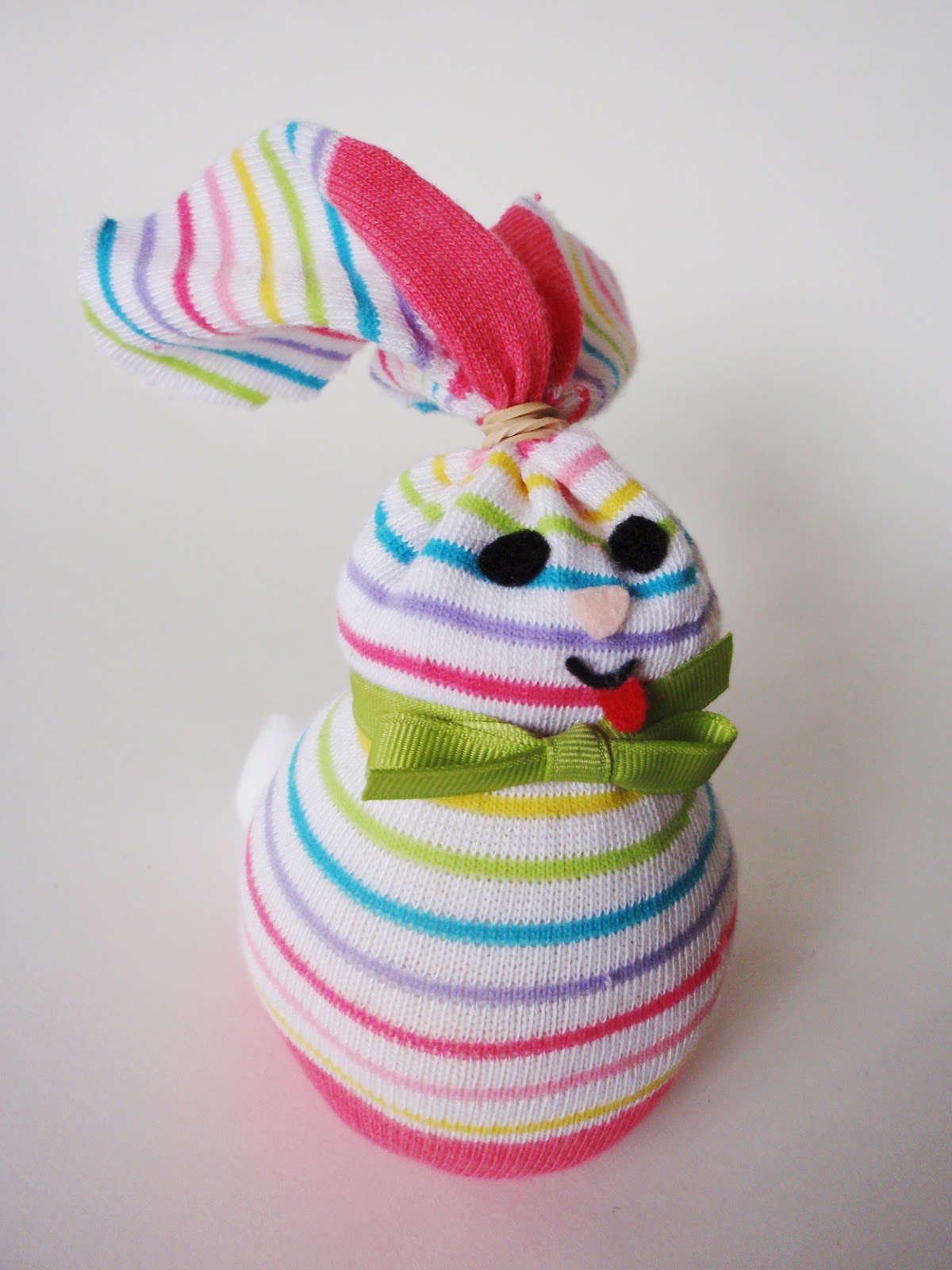 A Creative Cookie Sock Bunnies