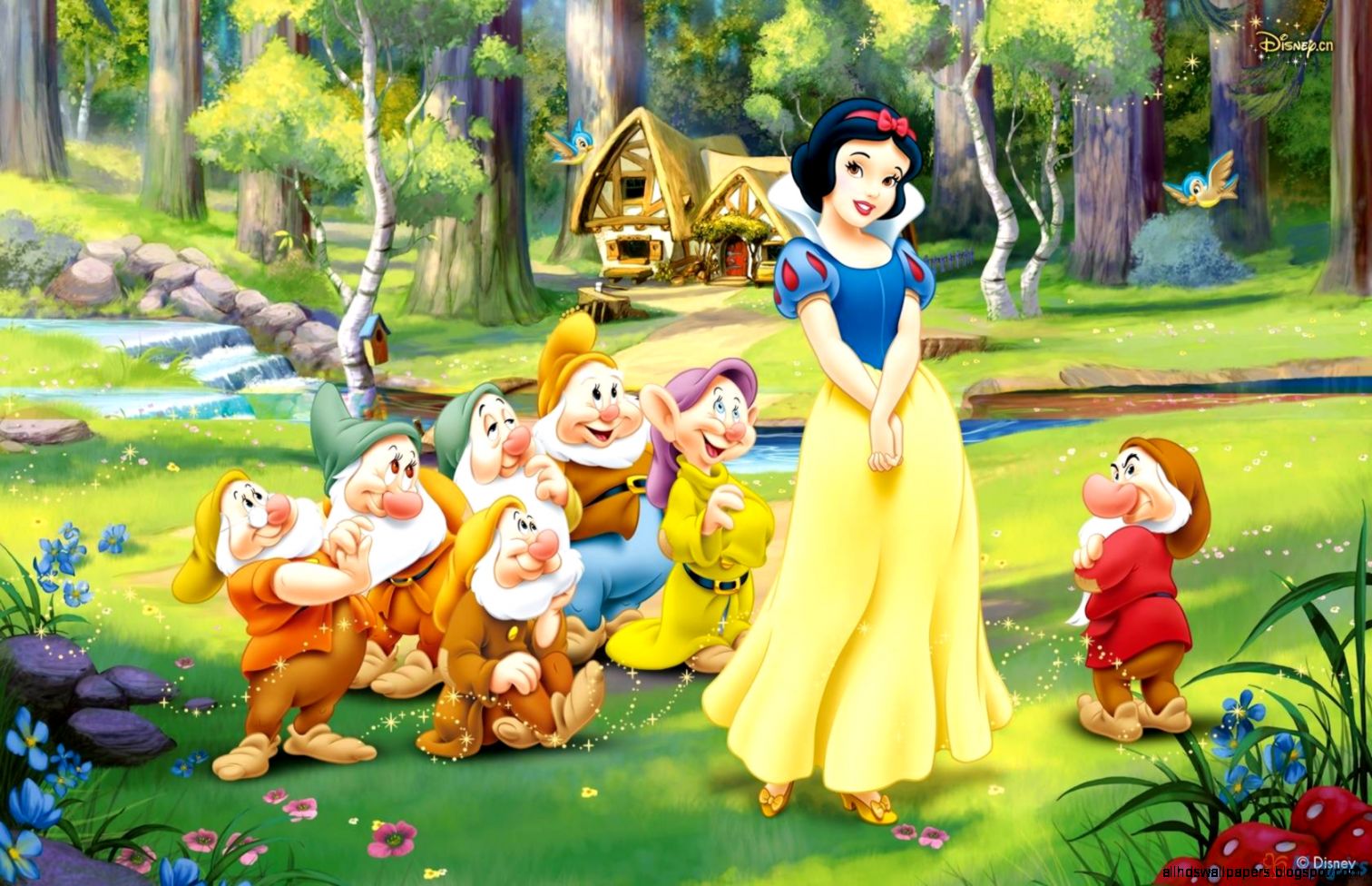 Snow White Wallpaper Hd