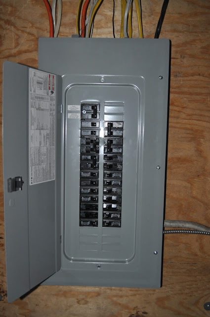 cardinal homes, new berlin, electrical panel, fan, lighting, electrical update, switches 