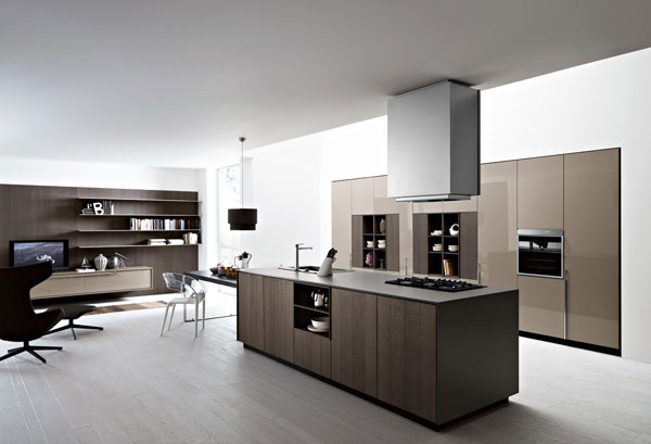 Minimalist Italian Kitchen Interior Design for Simple Design