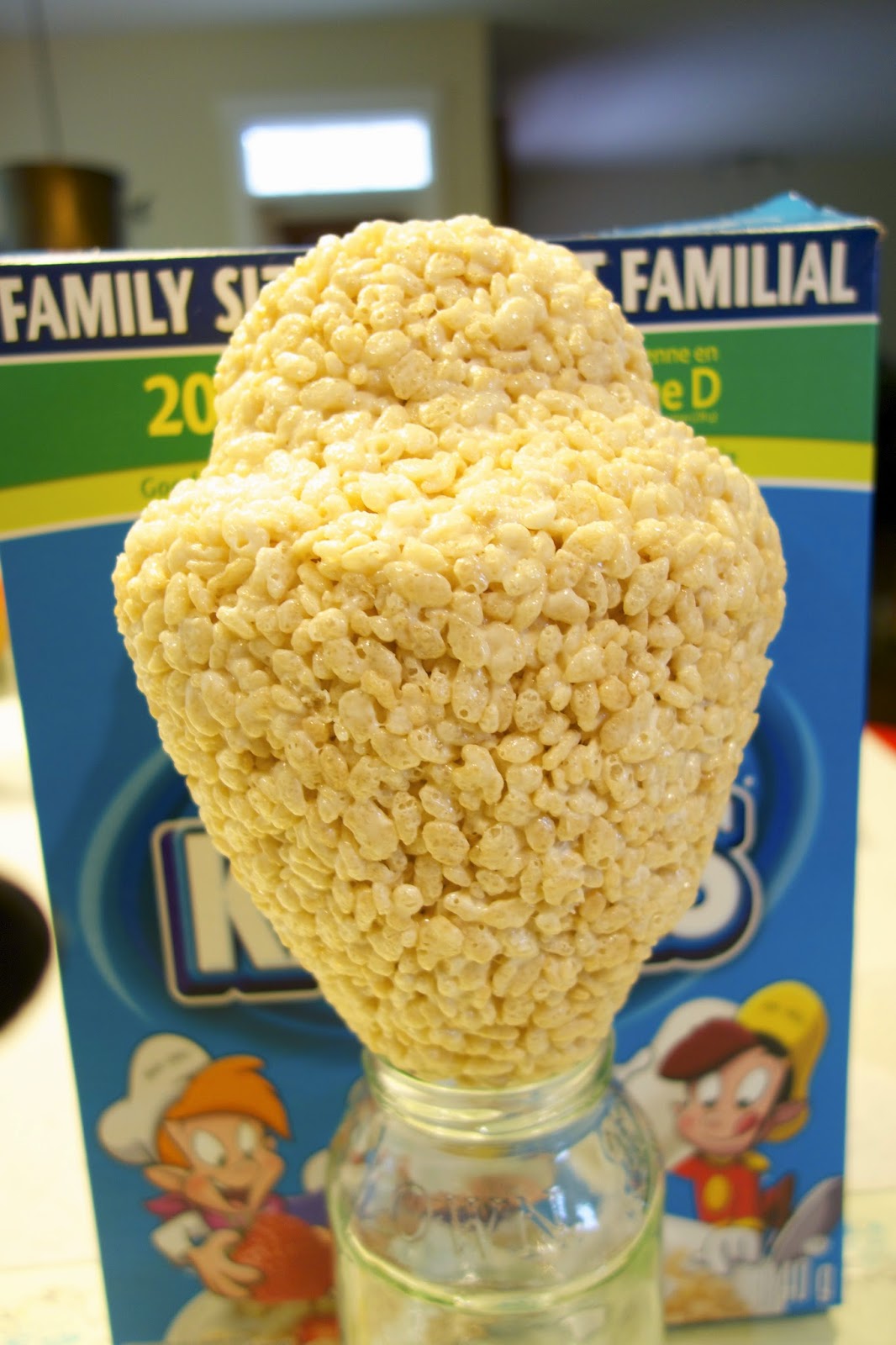 Olaf Rice Crispy Sculpture