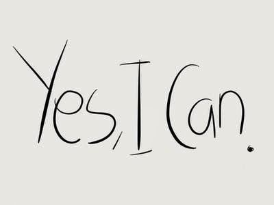 Yes, I can