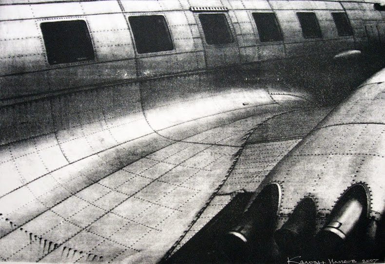 The sky is my favorite destination II, 2007. Lithography, 40 x 60 cm