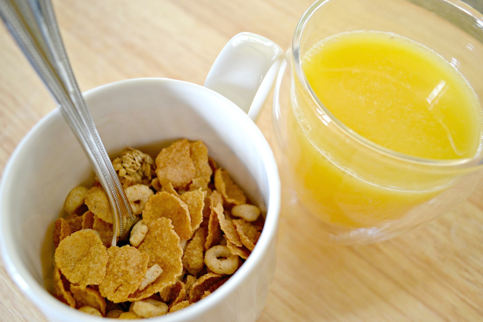 Image result for Cereal + orange juice