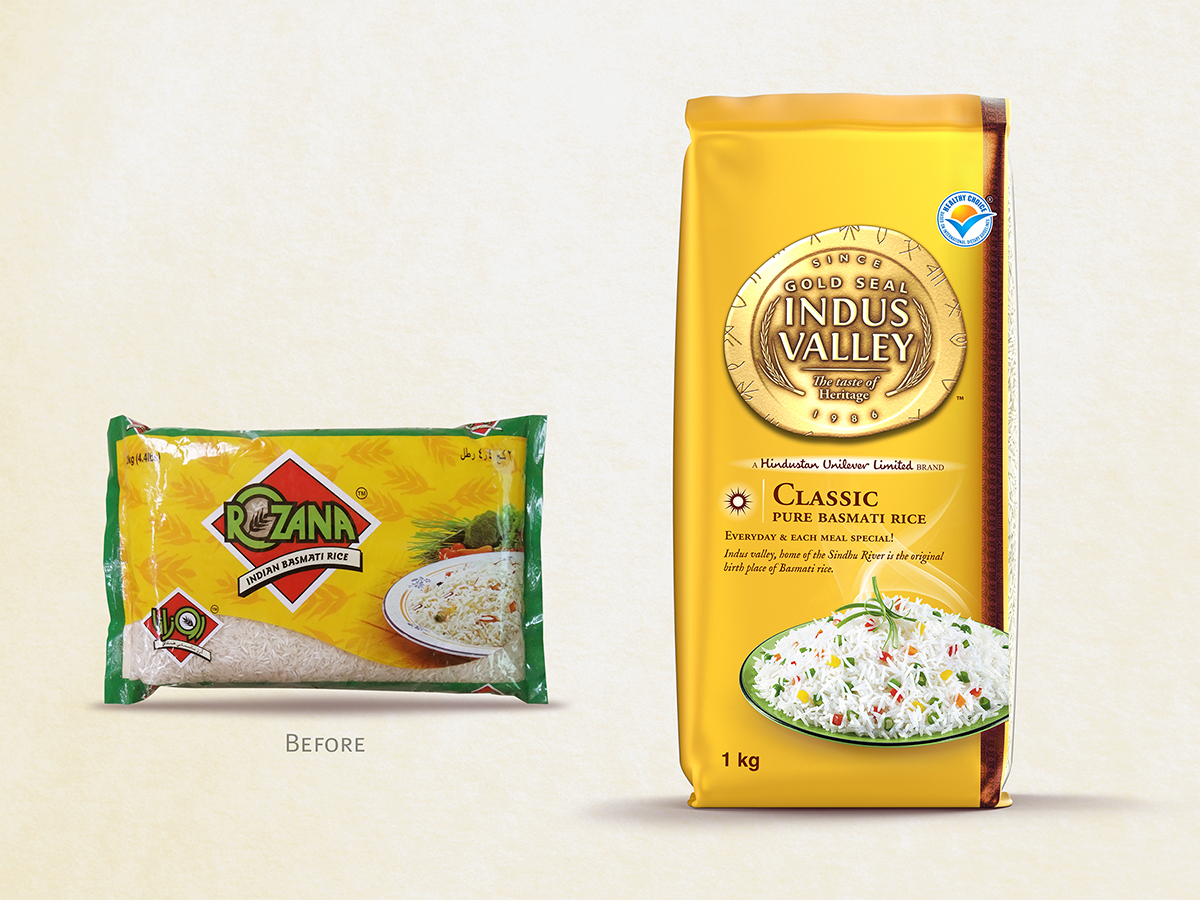Gold Seal Indus Valley Premium Basmati Rice Packaging Of The World
