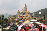 FairytalesThe Sleeping Beauty Castle at Disneyland, Hong Kong (umbrellas galore mickey mouse welcomes you to sleeping beauty castle at disneyland hong kong)