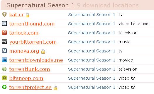 Supernatural Season 1 Download Torrent Supernatural Season 1 Download Torrent