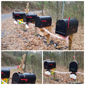 Mailbox decor